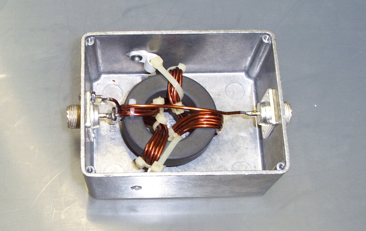 75 To 50 Ohm Unun Impedance Transformer 